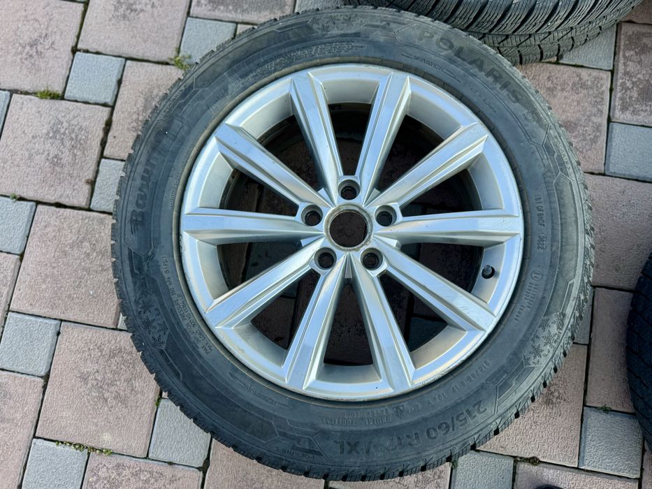 Оригінальні диски VW PASSAT B8 R17 5x112 London із зимовою резиною