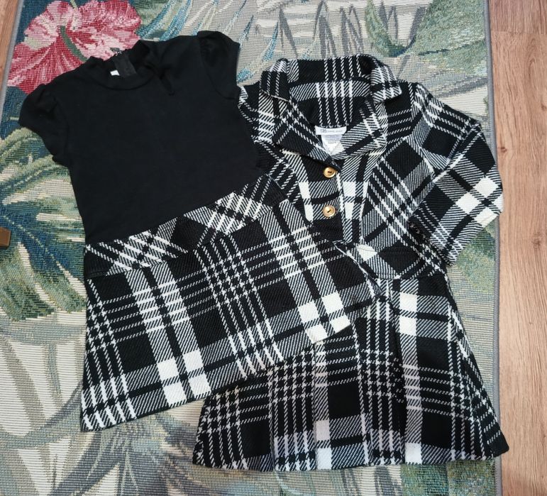 Komplet sukienka + płaszczyk dla dziewczynki na 3 lata, Bonnie Jean