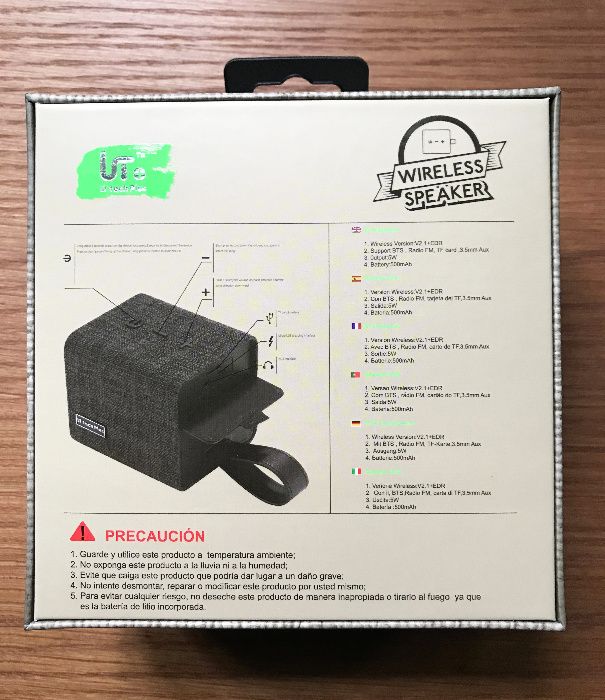 Bluetooth Speaker with Memory Card Slot / 3.5mm Aux Input64584819063171122