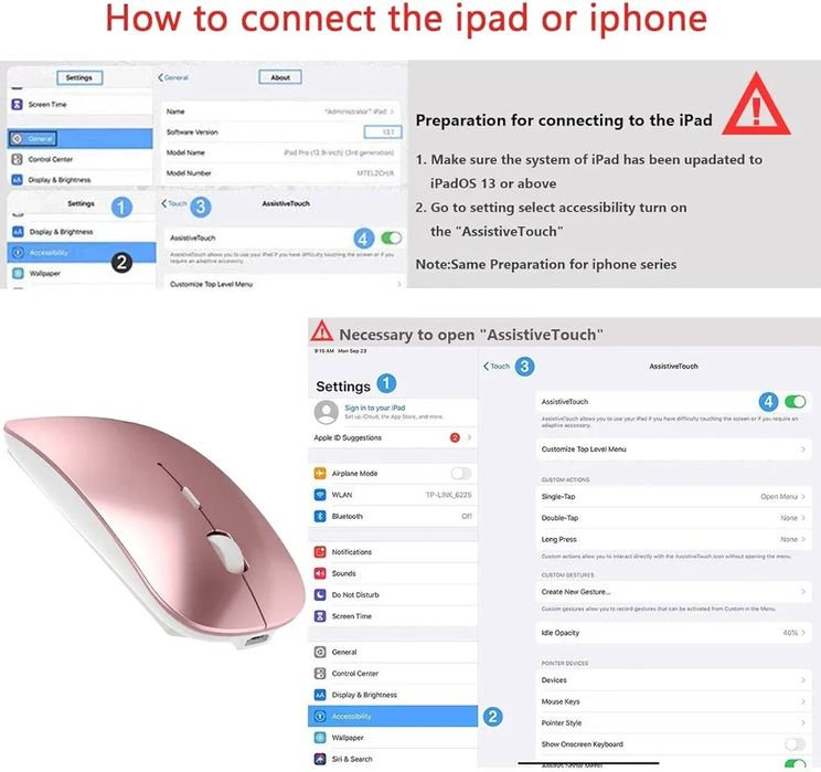 Bezprzewodowa mysz Bluetooth