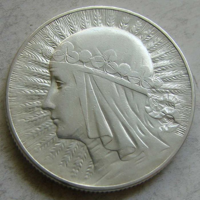 Moneta 5 złote 19322 rok polonia ze znakiem mennicy warszawskiej ( 2) SUPER!!!