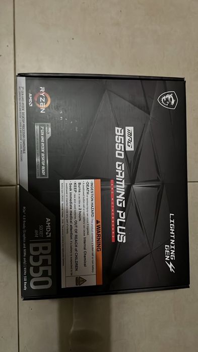 Motherboard MSI MPG B550 Gaming Plus | Preto