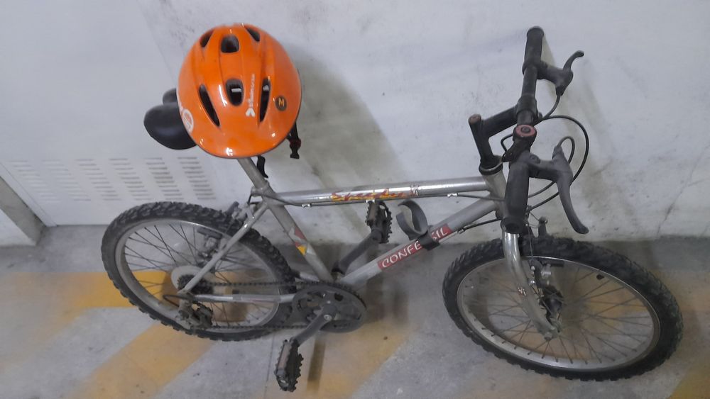 bicicleta montanha roda 20 c/ 5 velocidades