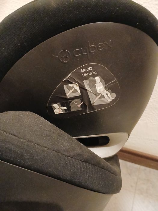 Cadeira carro cybex 15-36kg