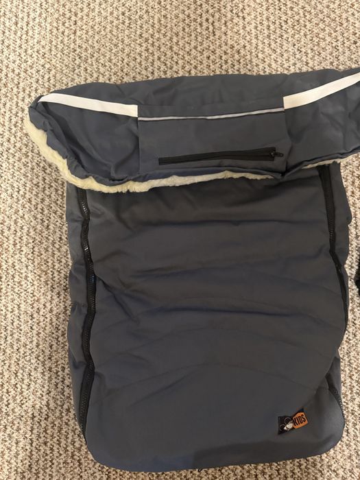 Конверт та рукавички на санки або коляску