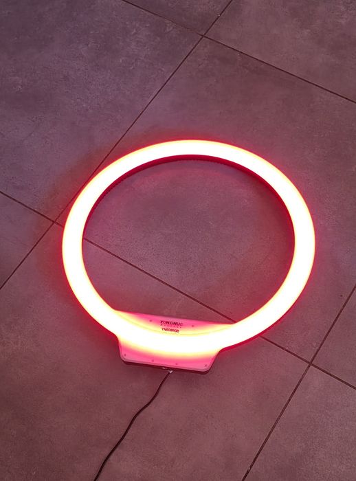 Profesjonalna lampa pierścieniowa LED 50 cm Yongnuo YN608 RGB