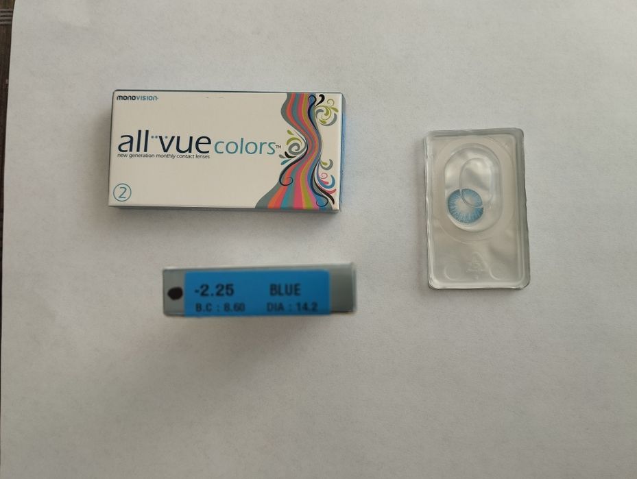 Soczewki kontaktowe kolorowe -2.25