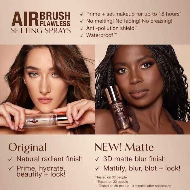 Charlotte Tilbury Airbrush Flawless Setting Spray Matte 100 ml
