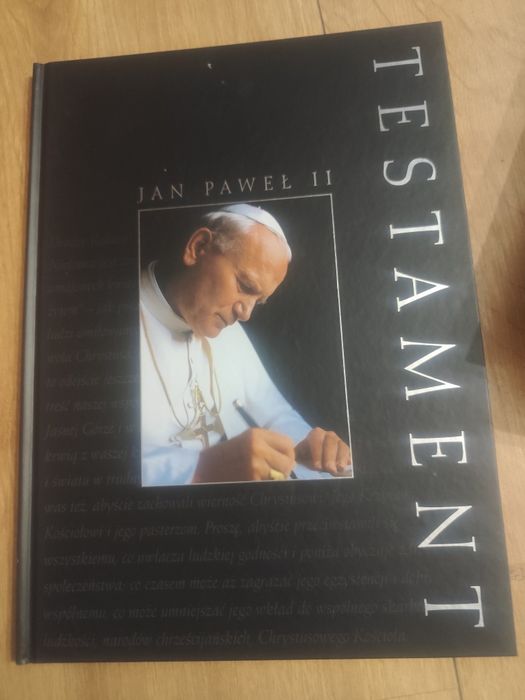 Testament książka Jan Paweł II