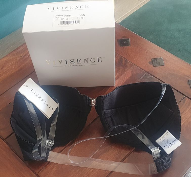 Biustonosz ViVisence 75D odkryte plecy