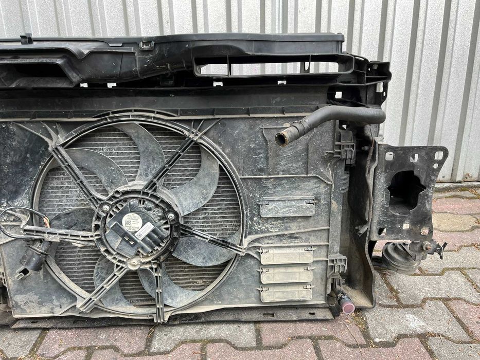 pas przedni wzmocnienie czołowe chłodnice wentylator belka przód vw golf vii 7 5g0 2.0 tdi 150 km crb crbc 5q0959455bf 5q0121203da 5q0121205ap