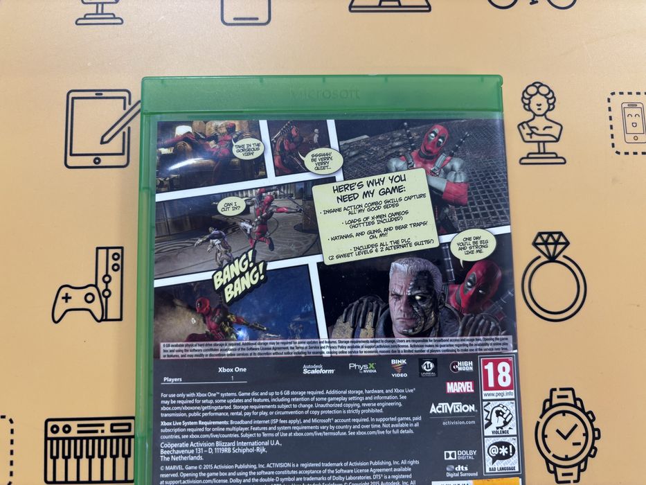 Gra Xbox One / Series X Deadpool od HALOgsm Łódź