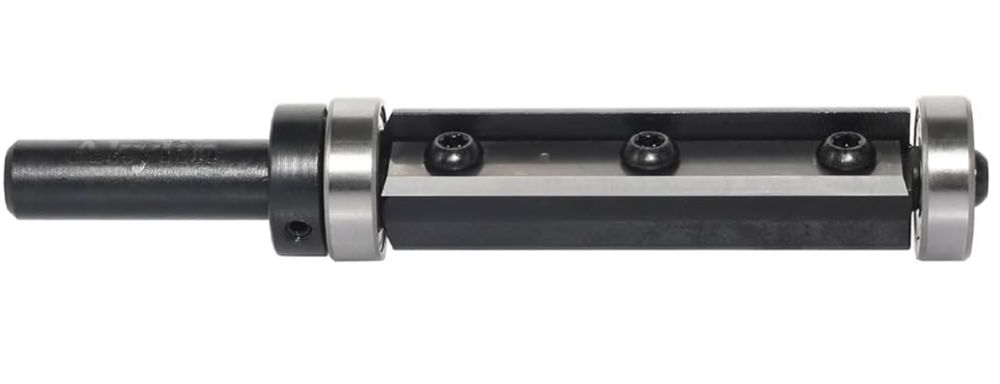 Frez prosty z łożyskiem górnym 16mmx50mm uchwyt 8mm wymienne płytki