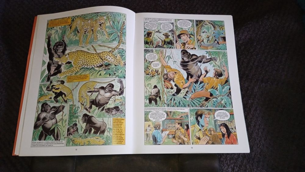 (Livro/Banda Desenhada) Jardim Zoológico 125 Anos - Espécies em Vias d