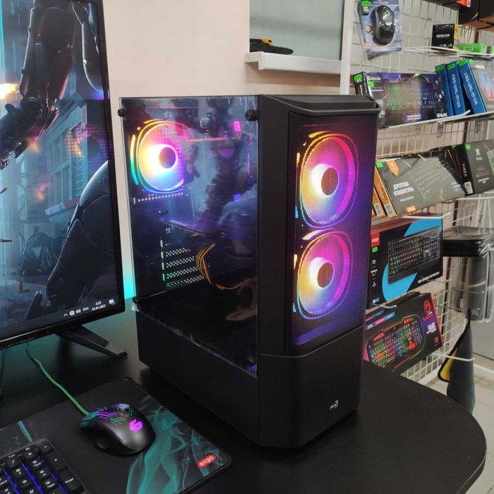 Компютер Новый Ryzen 5 5500, 16GB DDR4, GTX 1660 Ti 6GB, SSD 500GB