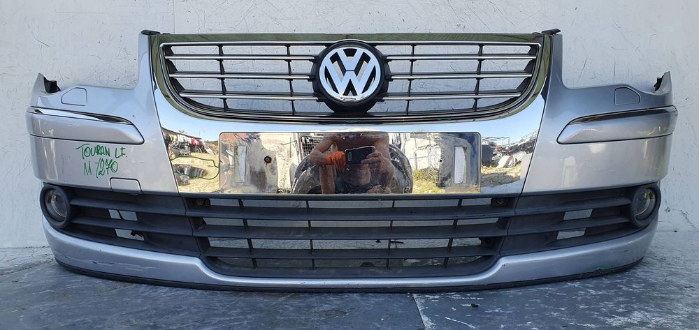 vw touran lift 07-010 xenon zderzak przód przedni 1t0807221