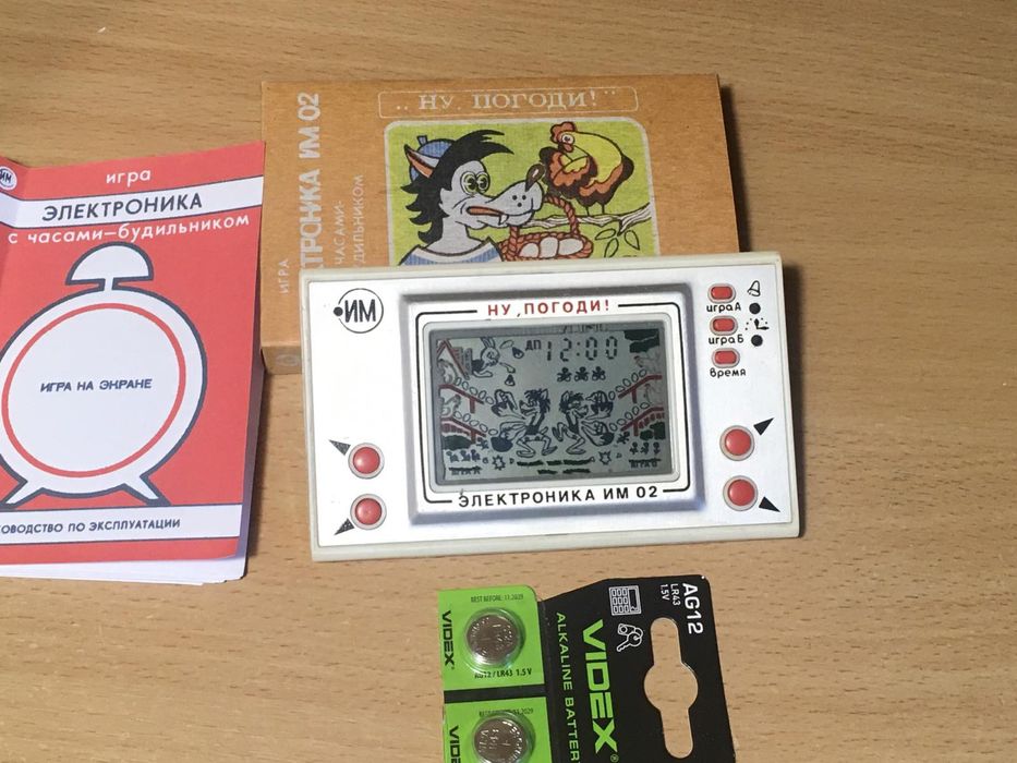 Игра электроника волк ловит яйца ну погоди