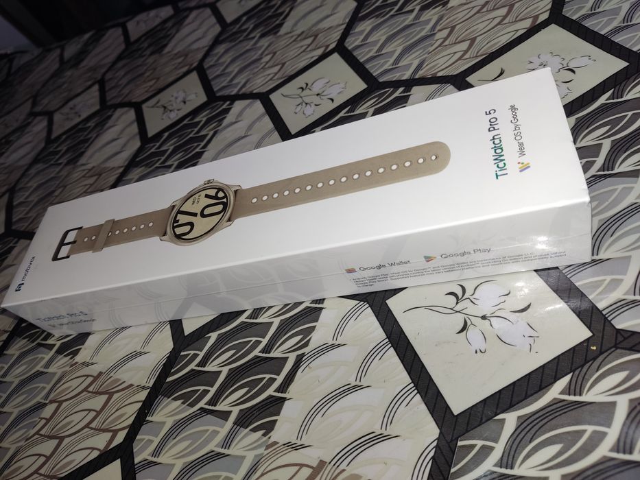 Смарт-годинник TicWatch Pro 5 Sandstone / NEW/ Запечатаний/ Wear OS