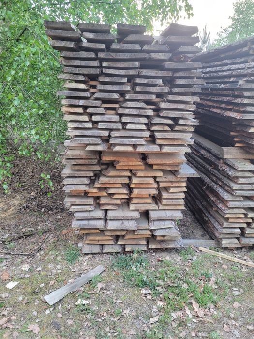 Tarcica sosnowa nieobrzynana