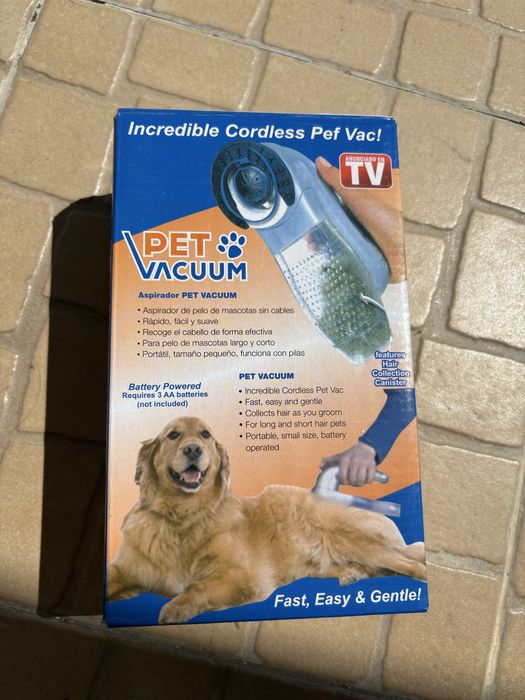 Aspirador de pelos para cães e gatos