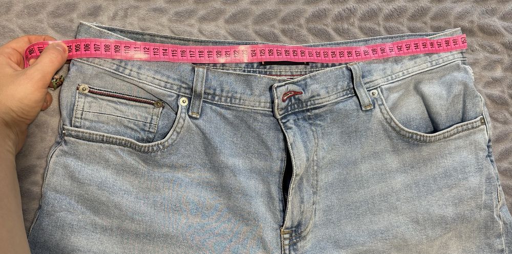 Jeansowe męskie spodenki Tommy Hilfiger