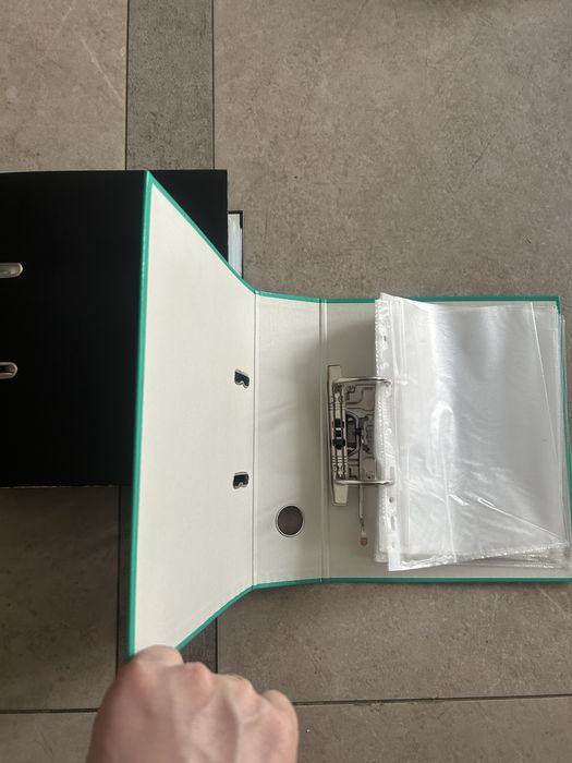 Segregator A5 z koszulkami