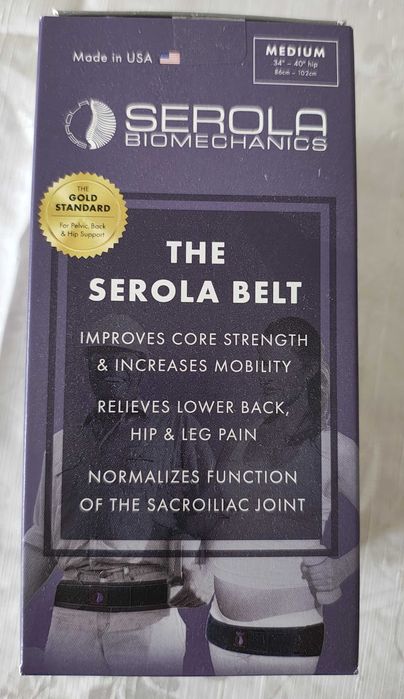 Pas krzyżowo-biodrowy Serola oryginał rozm. M