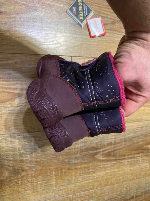 Ботинки зимние термо сапожки черевики на девочку Superfit GoreTex р.25