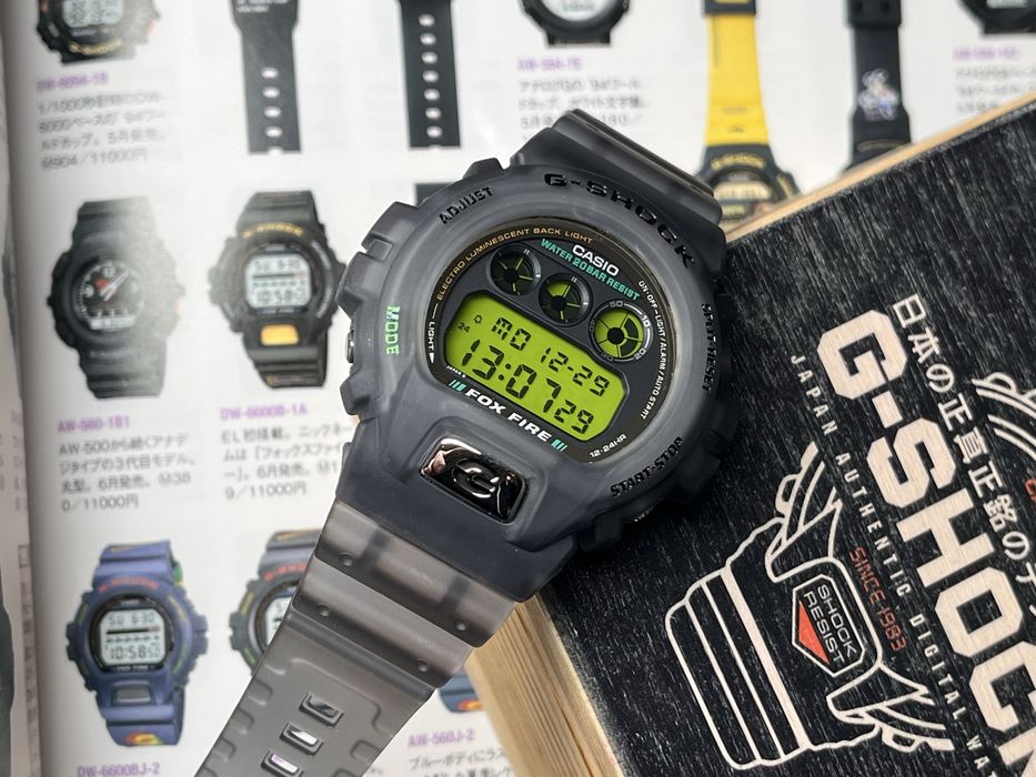 Casio G-SHOCK DW-6900 Fox Fire Dw-6600