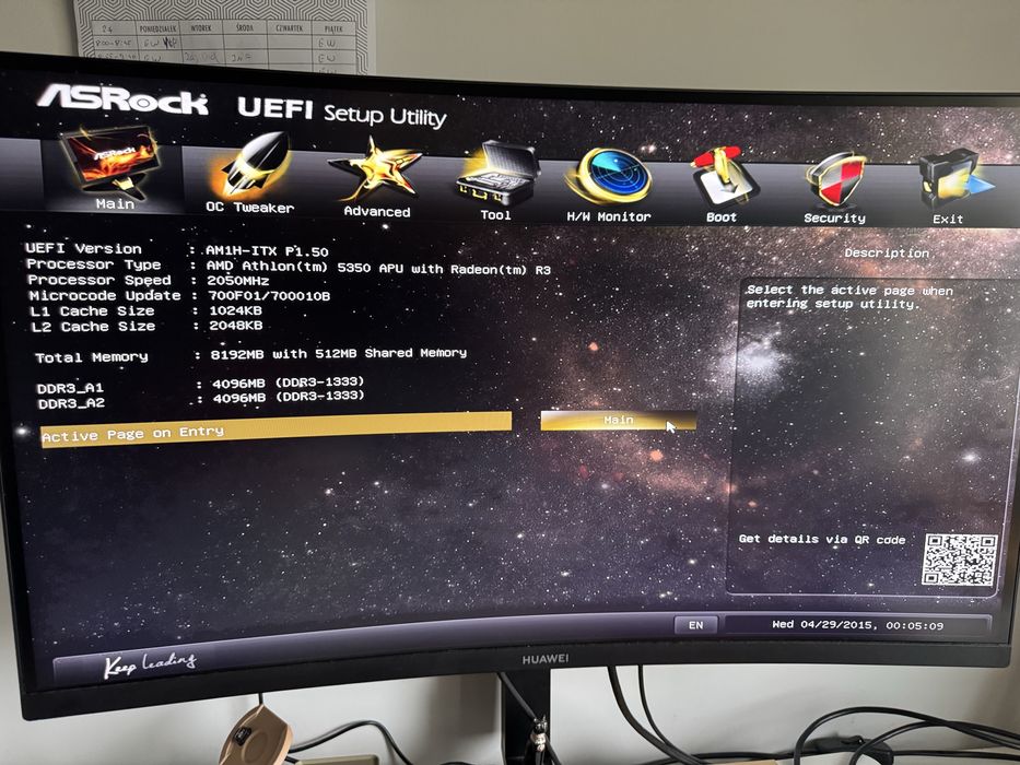 Mini PC - AMD 5350 - DDR3 8Gb