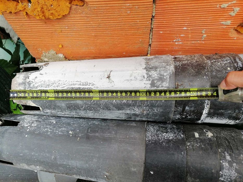 Vasos de plástico para arvores usados - desocupar