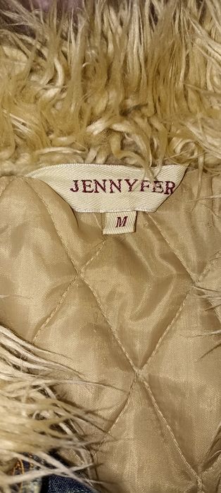 Kurtka jeans ocieplana