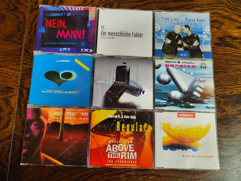 Single, płyty CD mix - dance, pop, techno, rock, reggae, inne