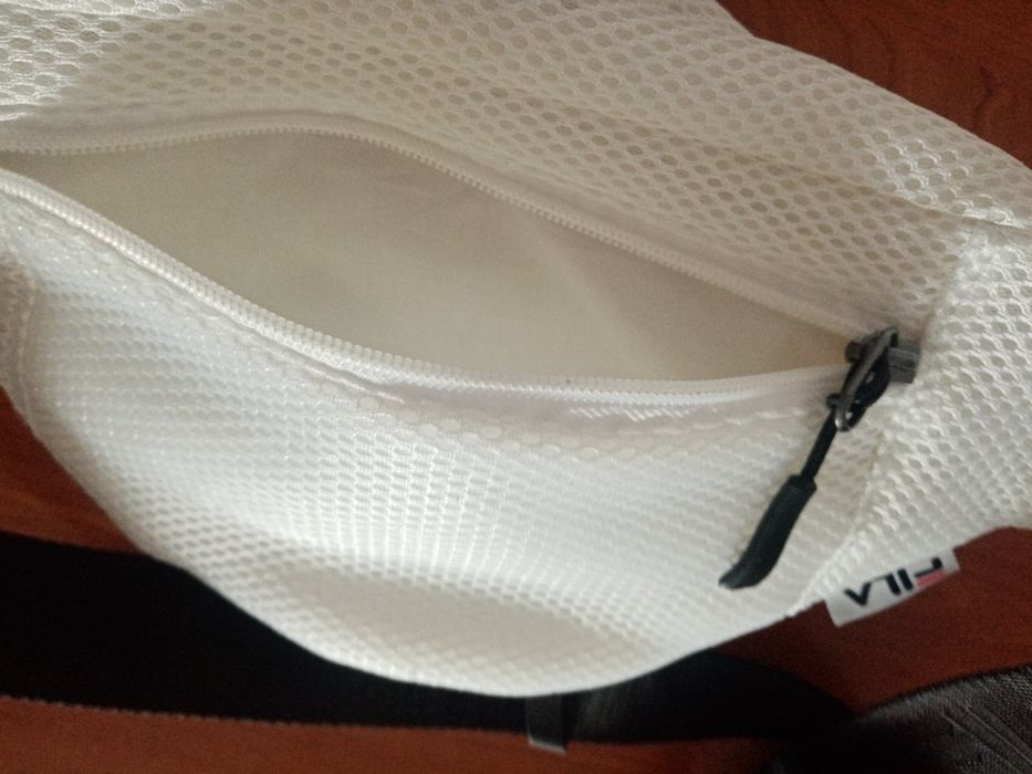 Bolsa branca cintura Fila (original)