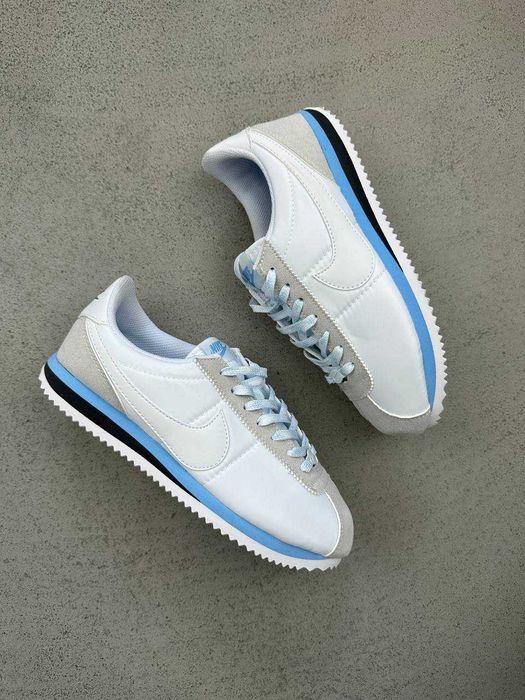 Кросівки Nike Cortez Textile Summit White Blue premium