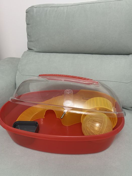 Gaiola hamster + bolinha