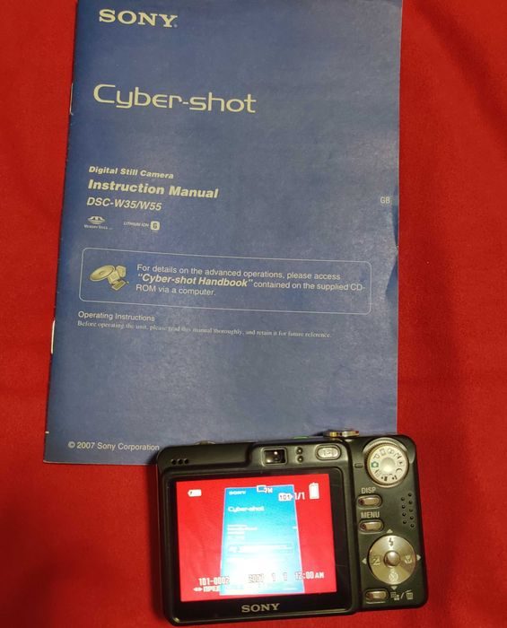 Фотоапарат SONY DSC W55 Цифровий Вінтажний Фотоапарат Мильниця