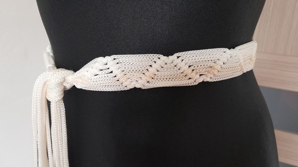 115cm Pasek pas damski do sukienki bluzki sznurek