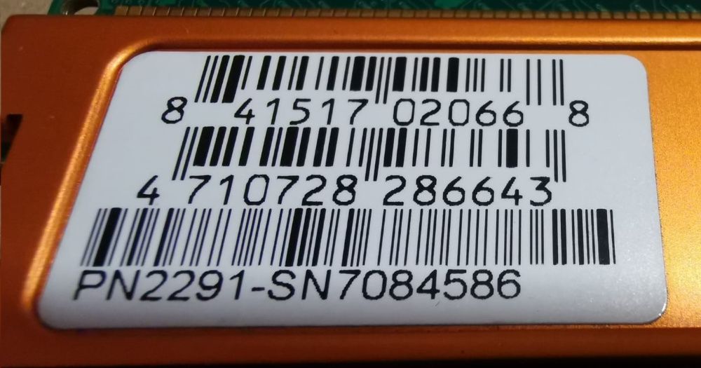 -4GB- 4x1Gb GEIL DDR2 PC2-6400 RAM Memory64739670309507122