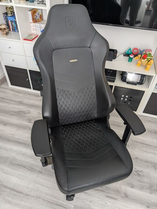 Cadeira Gaming Noble chair Pele verdadeira