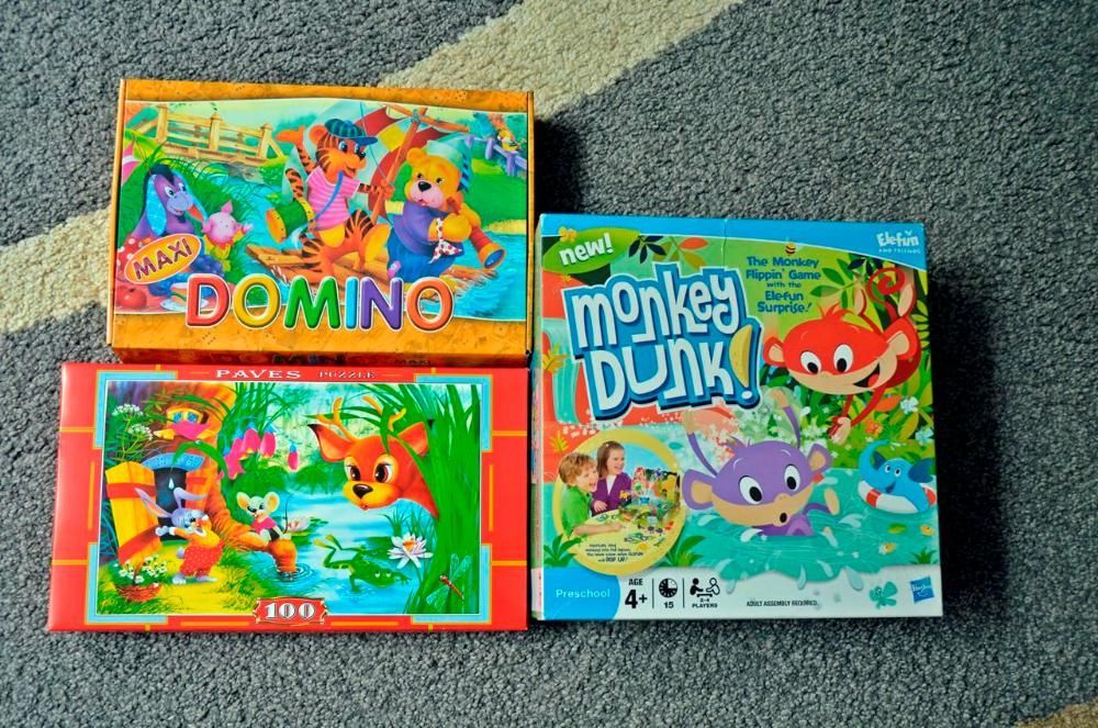 Gra MONKEY DUNK-HASBRO-Małpie Szaleństwo 4+