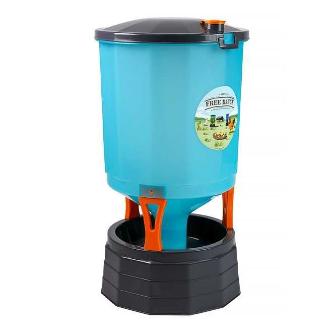 Poidło dla kur automatyczne KOLOSS z przezroczystym zasobnikiem