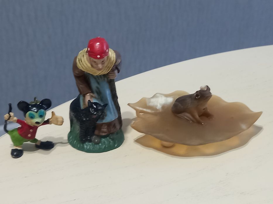 Детские и  Новогодние игрушки СССР Микки Маус Царевна-лягушка Баба Яга
