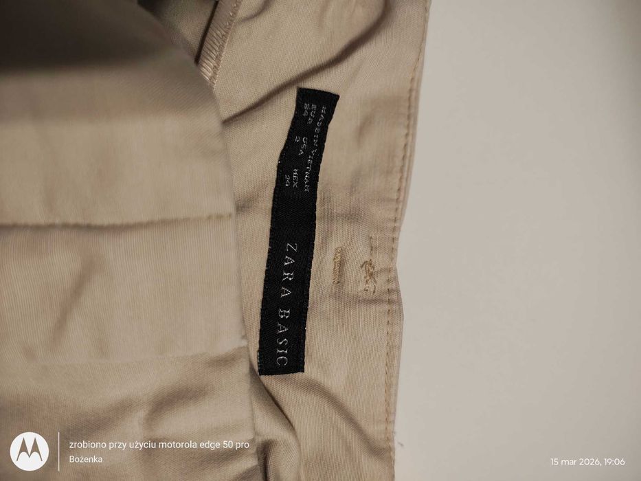 Spodnie damskie 34 Zara Basic