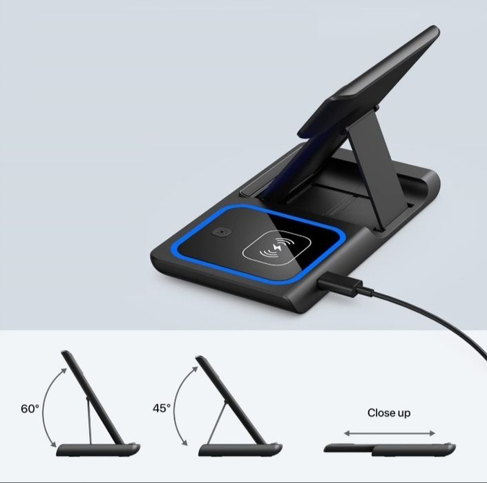 Nowa ładowarka indukcyjna 3w1