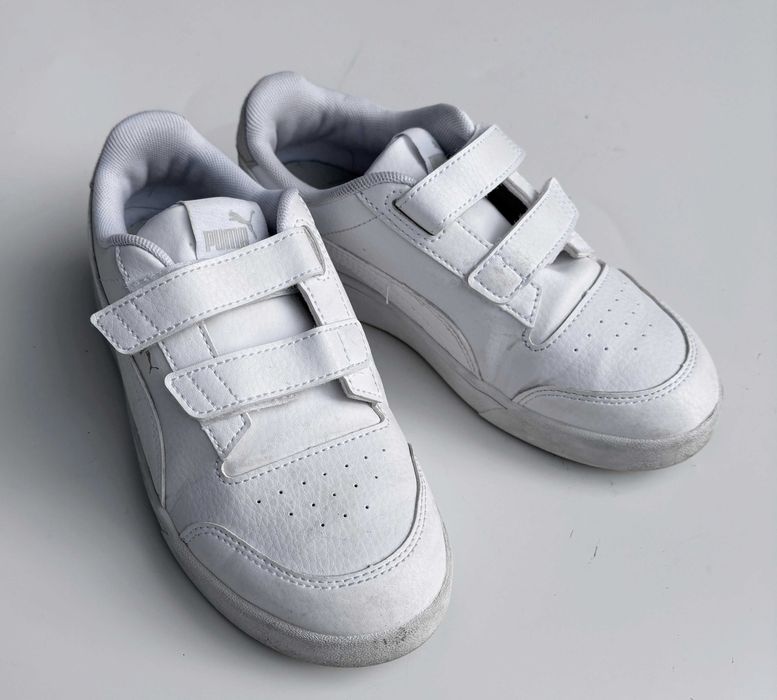 Buty Snakersy Białe 33 Puma Soft Foam+ Biel