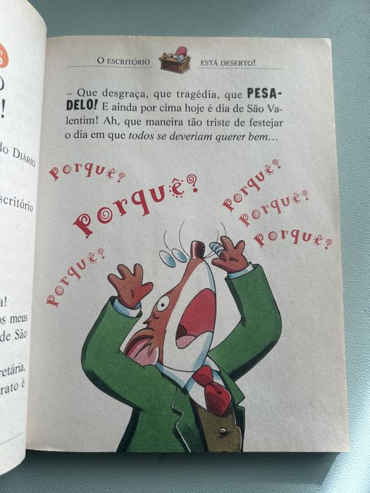 Livro Geronimo Stilton- Desastre no Dia de São Valentim
