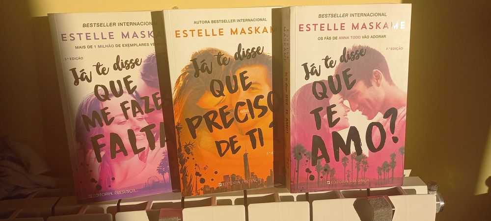Trilogia "Já te disse que..." de Estelle Maskame