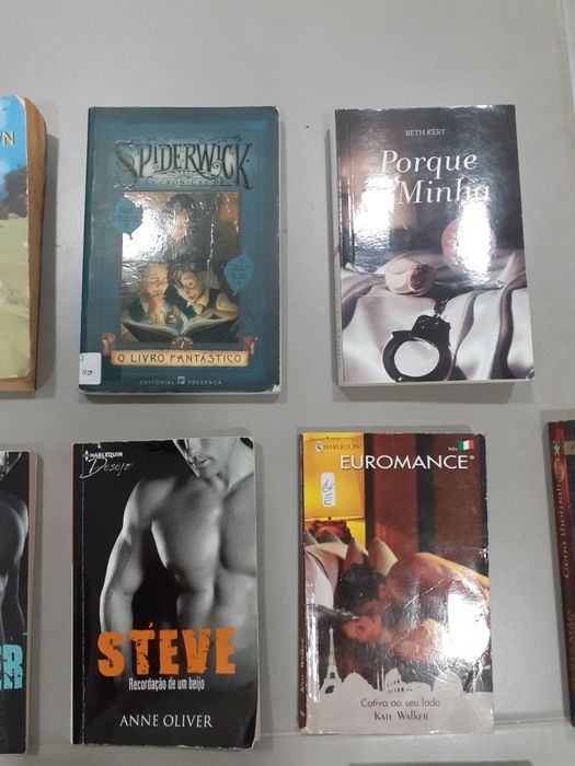Livros de romance / sedução