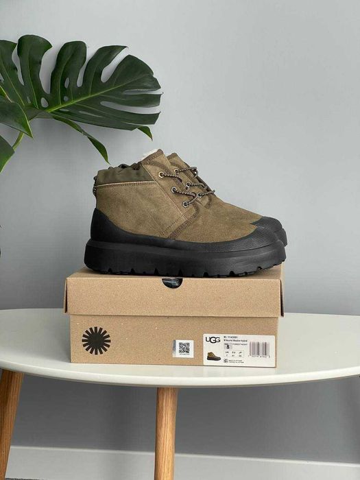 АКЦІЯ! Чоловічі натуральні уггі UGG Neumel Hybrid Khaki Black (41-45р)